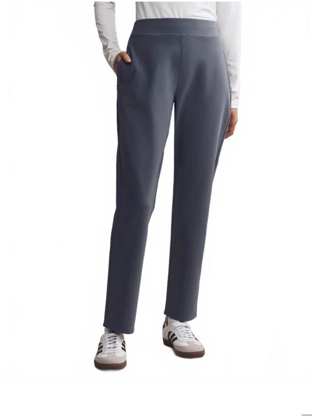 NEW RHONE women's outplay pants in blue slate